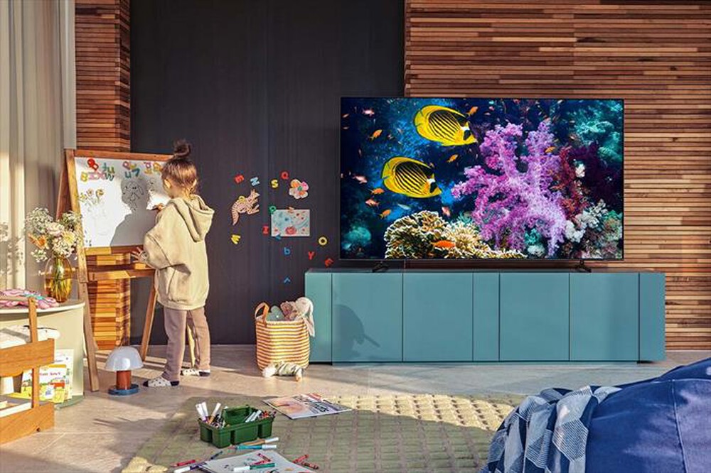 "SAMSUNG - Smart TV QLED 4K 43” QE43Q60A-Black"
