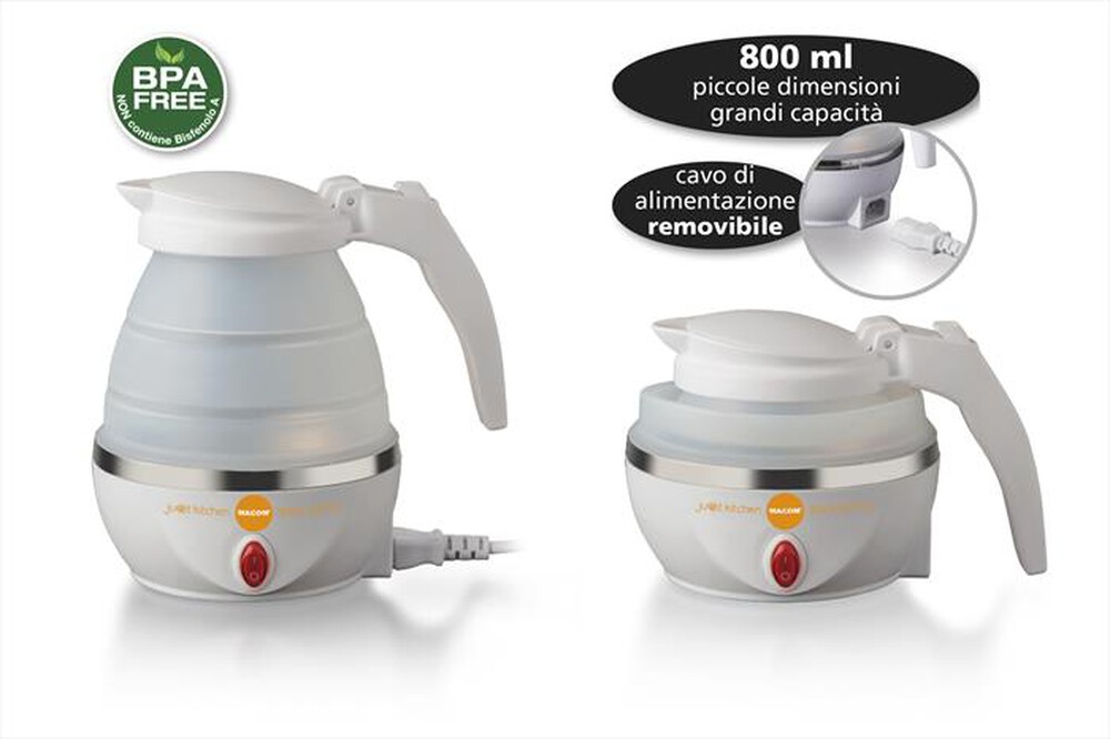 "MACOM - SPACE KETTLE-BIANCO"