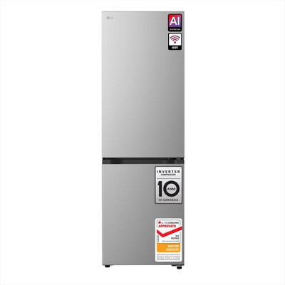 LG - Frigorifero combinato GBBSJ10DPY Classe D 333lt-Argento