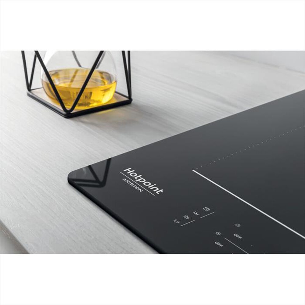 "HOTPOINT ARISTON - Piano induzione HB3160C NE 59 cm-Nero"