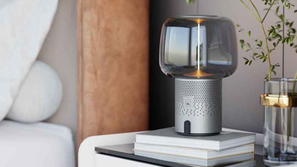 Immagine del prodotto KOODUU - Altoparlante Bluetooth con lampada SERENA PLAY-Frosted Silver