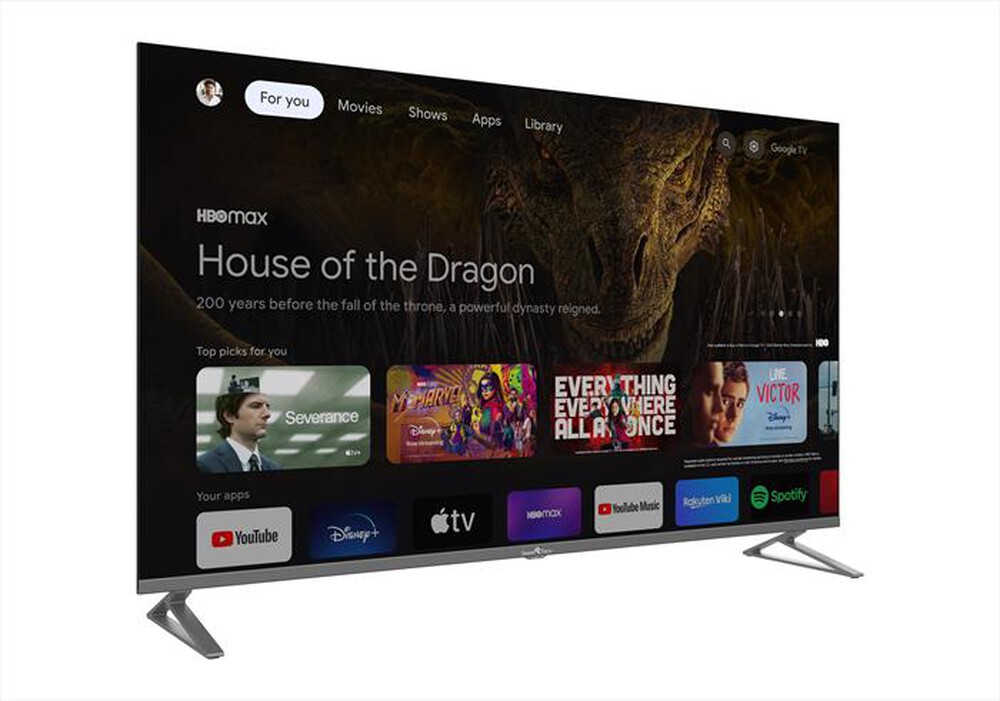 Immagine del prodotto SMART TECH - Smart TV LED UHD 4K 50" 50QG03H-METAL GREY