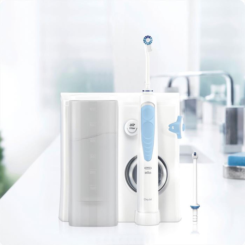 "ORAL-B - Idropulsore HEALTH CENTER-Bianco"