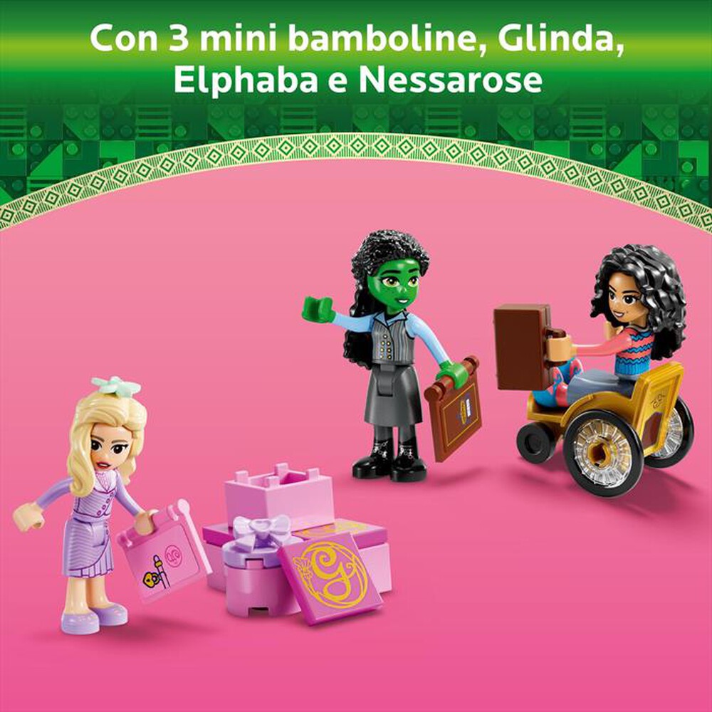 Immagine del prodotto LEGO - WICKED Glinda Elphaba all&rsquo;Universit&agrave; di Shiz 75681