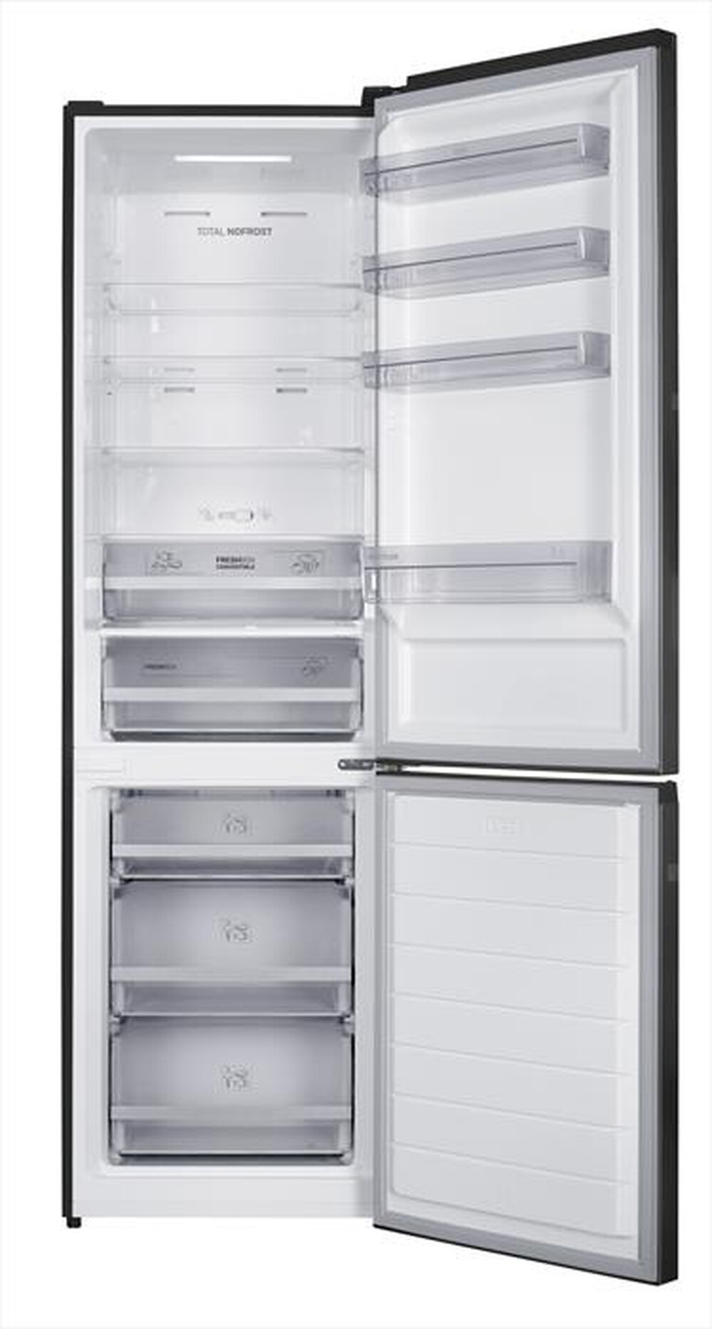 Immagine del prodotto AAAMAZE - Frigorifero combinato AHCO48NCX0 Classe C 377lt-Inox