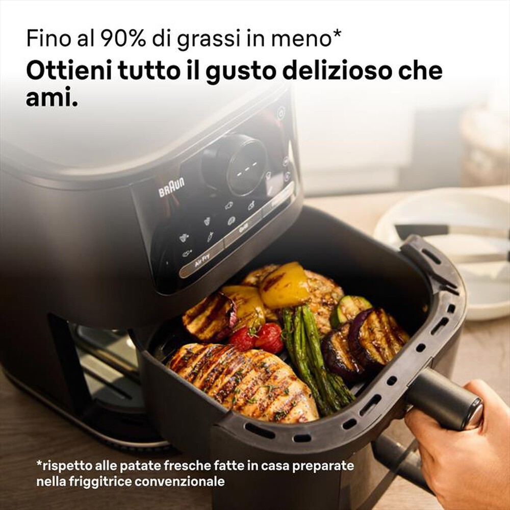 Immagine del prodotto BRAUN - Friggitrice ad aria HF5075-Nero opaco