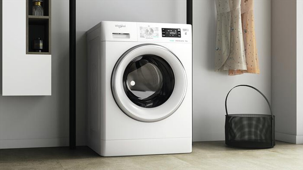 "WHIRLPOOL - Lavatrice FRESHCARE FFB 9258 CV IT 9 Kg Classe C-Bianco"
