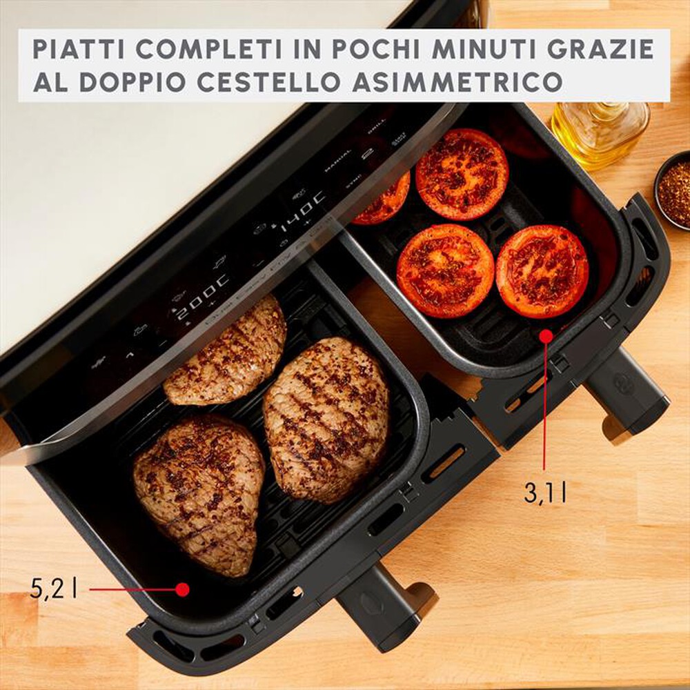 "MOULINEX - Friggitrice ad aria EZ905D20-Argento"