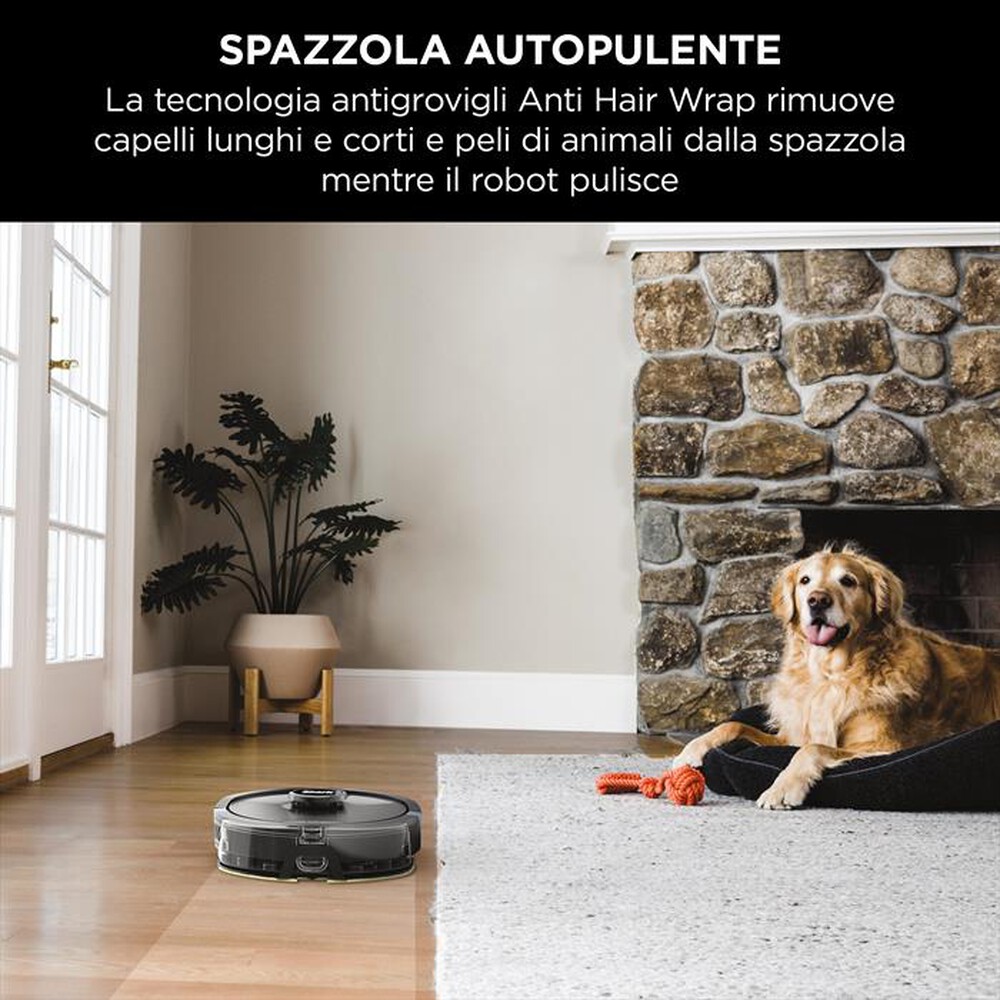 "SHARK - Robot aspirapolvere-lavapavimenti RV2600WSEU-nero"