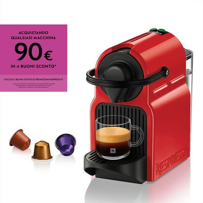 KRUPS - XN1005 Inissia Nespresso-Rosso