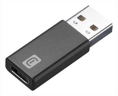 CELLULARLINE - USBCADAPTERTOUSBK Adattatore da USB-C a USB-Nero