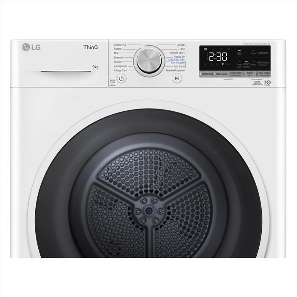 Immagine del prodotto LG - Asciugatrice RH90V5AV6N 9 Kg-Bianco