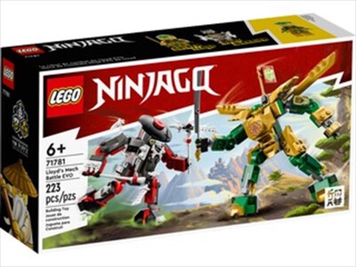 LEGO - NINJAGO Mech da battaglia di Lloyd EVOLUTION-71781-Multicolore