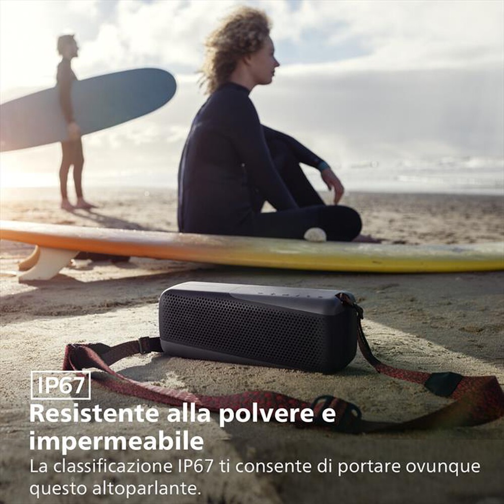 "PHILIPS - SPEAKER WIRELESS SPORT TAS7807B/00-Black"