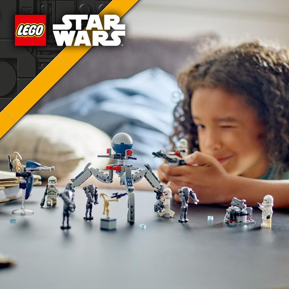 Immagine del prodotto LEGO - STAR WARS Clone Trooper e Battle Droid 75372