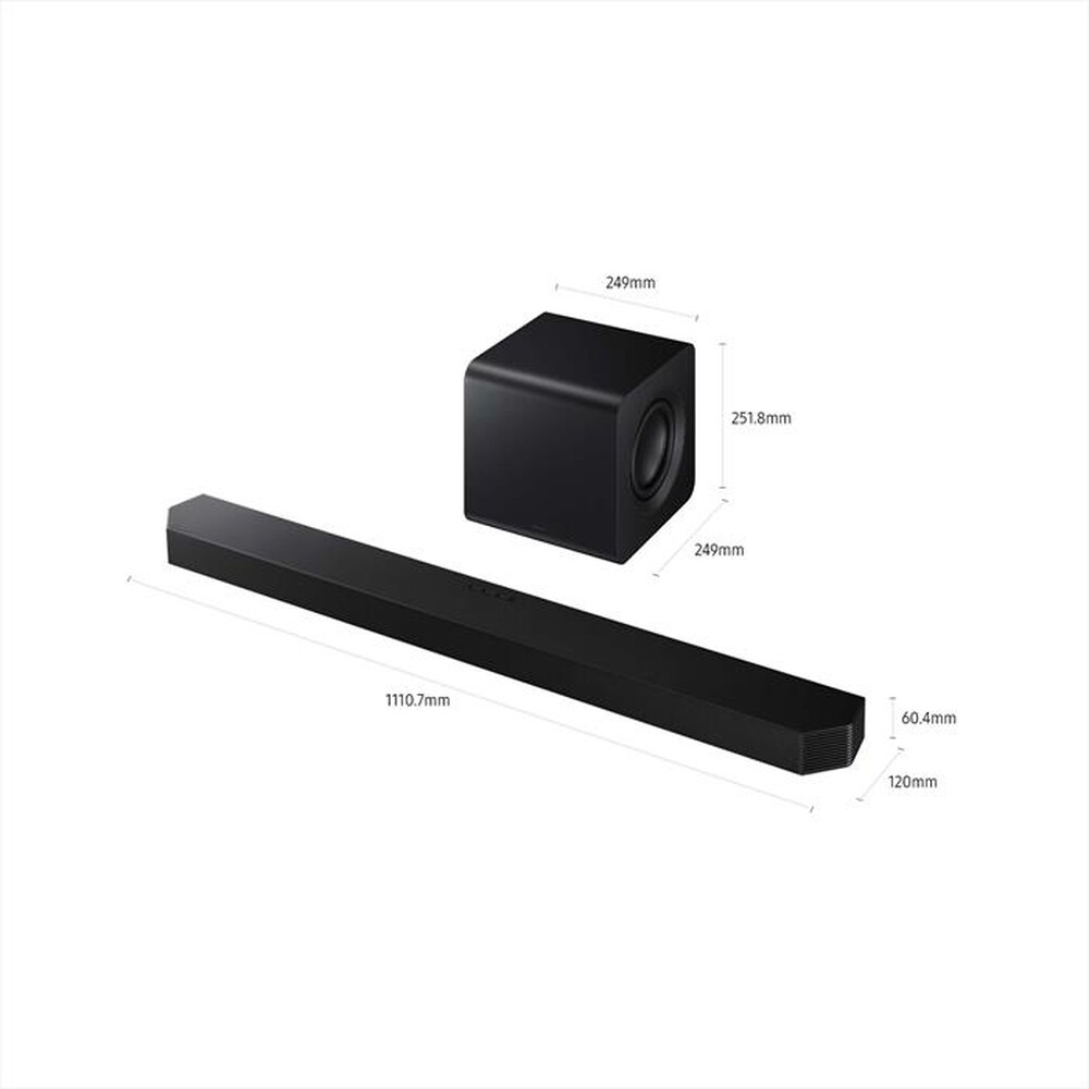 Immagine del prodotto SAMSUNG - Soundbar HW-QS700F/ZF-Titan Black