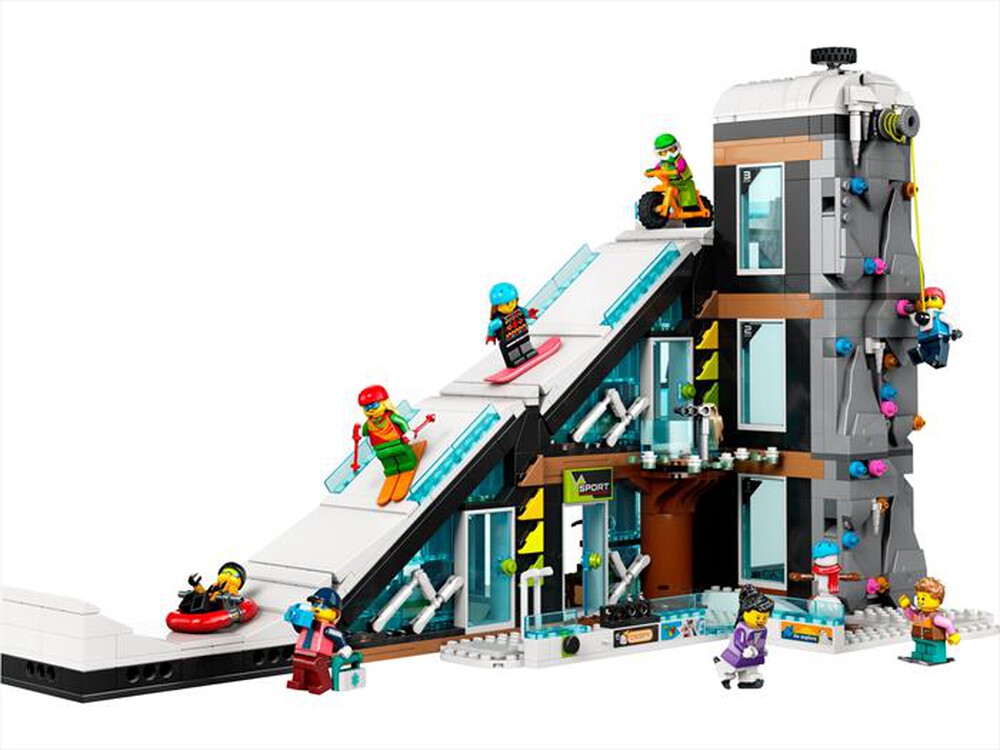 "LEGO - CITY Centro sci e arrampicata - 60366-Multicolore"
