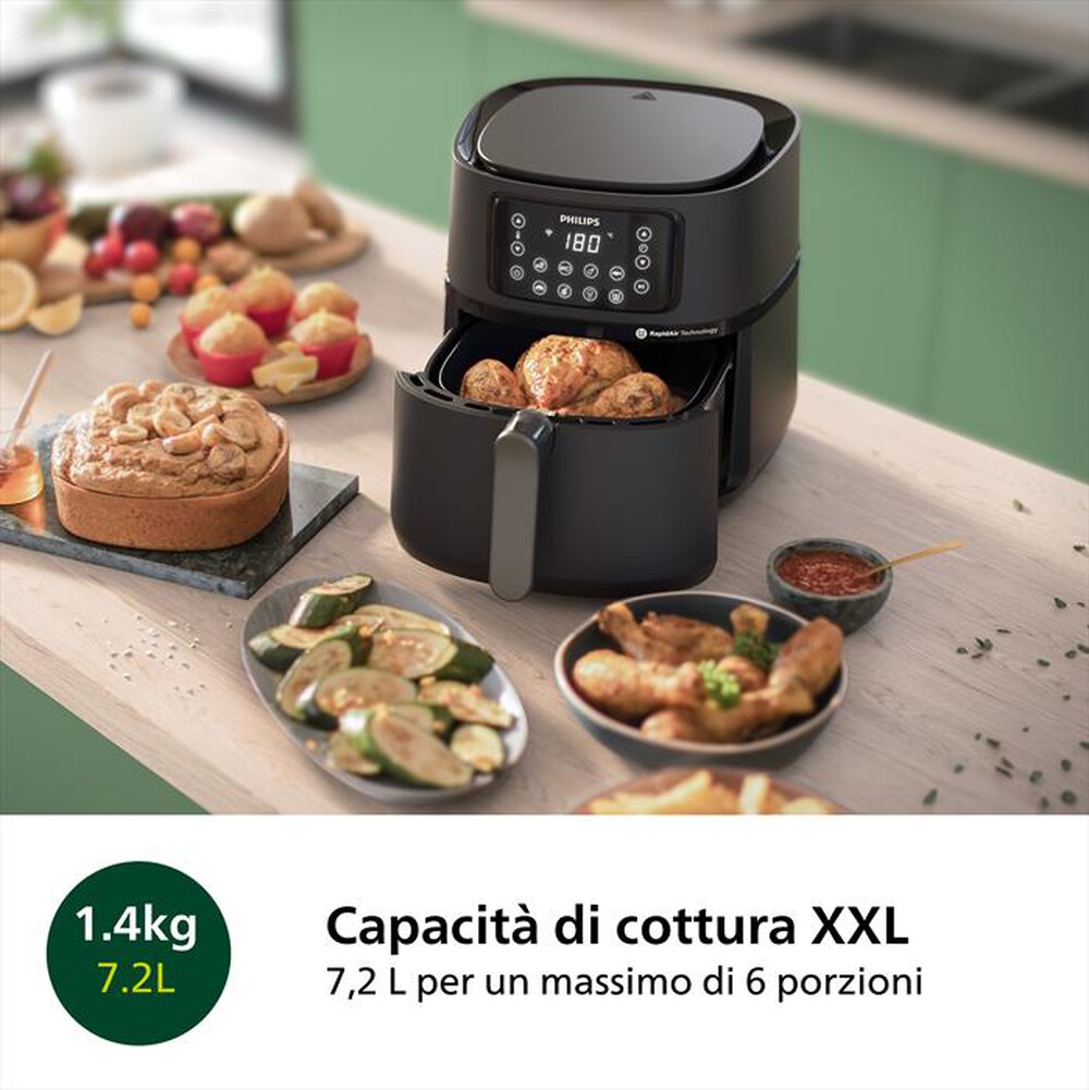 "PHILIPS - FRIGGITRICE AIRFRYER SERIE 5000 DA 7.2L HD9285/93"