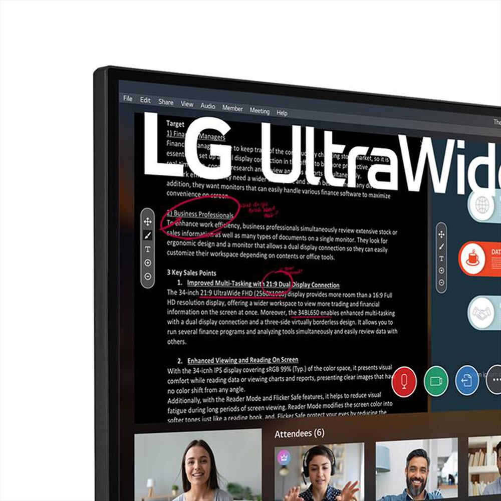 "LG - 29WP500-B-Nero"