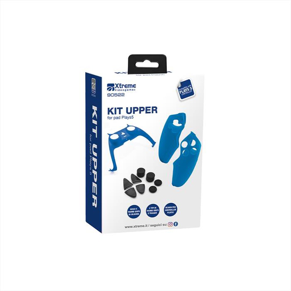 "XTREME - KIT UPPER Plays 5-AZZURRO/NERO"