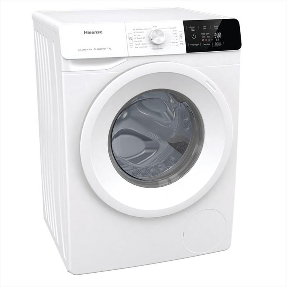 "HISENSE - Lavatrice WFGE70141VM/S 7 Kg Classe B-Bianco"