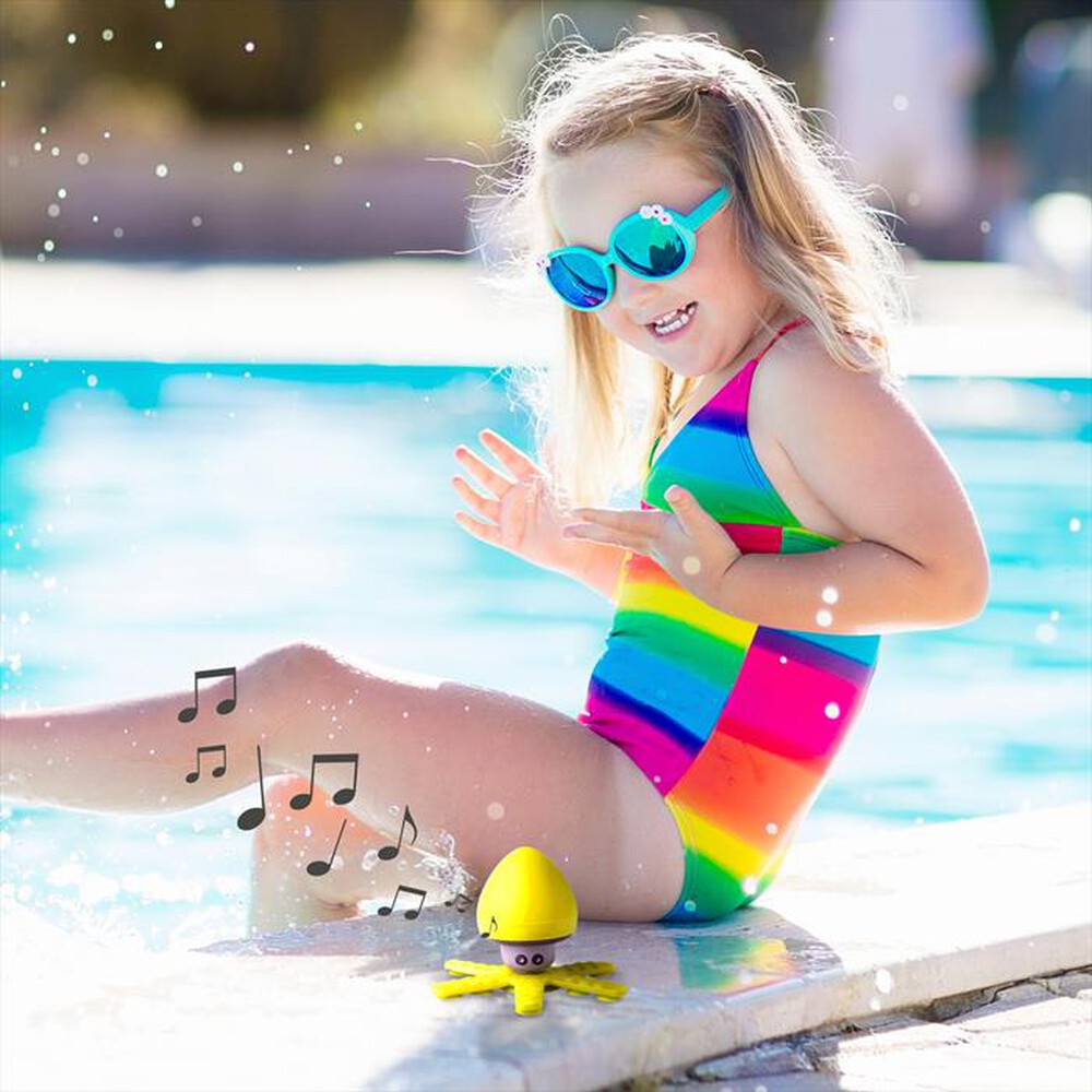 "CELLY - SQUIDDYSOUNDYL - SQUIDDY SPEAKER-Giallo/Plastica"