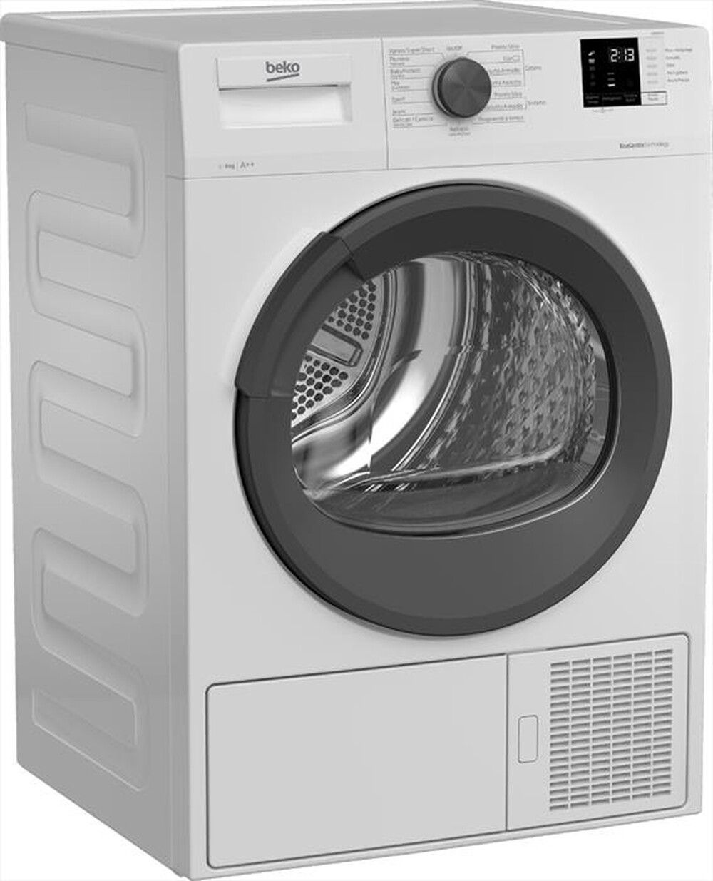 "BEKO - Asciugatrice EDR927A - 9 Kg - A++-Bianco / Antracite"