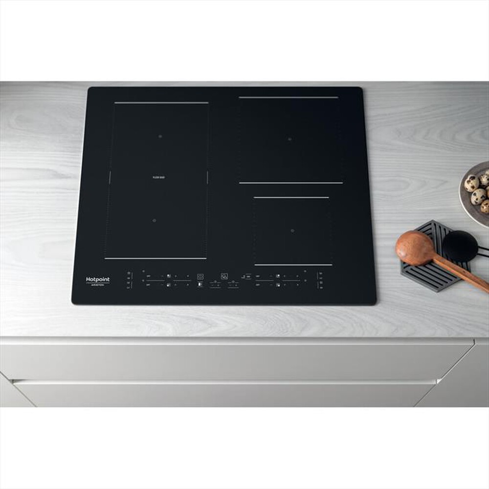"HOTPOINT ARISTON - Piano induzione HB3160C NE 59 cm-Nero"
