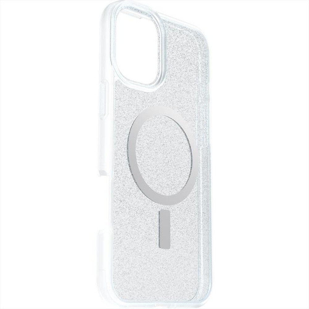 "OTTERBOX - REACT MAGSAFE ALMONDJOY CUSTODIA IPHONE 16 PLUS-Trasparente/Glitter"