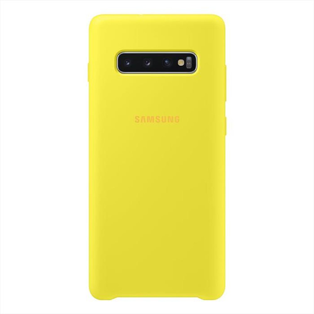 "SAMSUNG - SILICONE COVER GALAXY S10+-GIALLO"