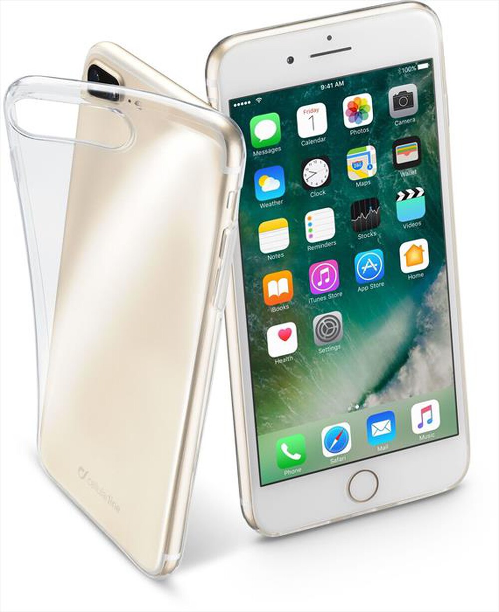 "CELLULARLINE - FINECIPH755T Custodia iPhone 7 Plus-Trasparente"