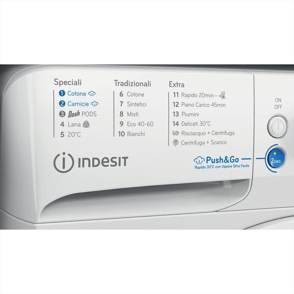 "INDESIT - Lavatrice BWE 71295X WV IT 7 Kg Classe B-Bianco"
