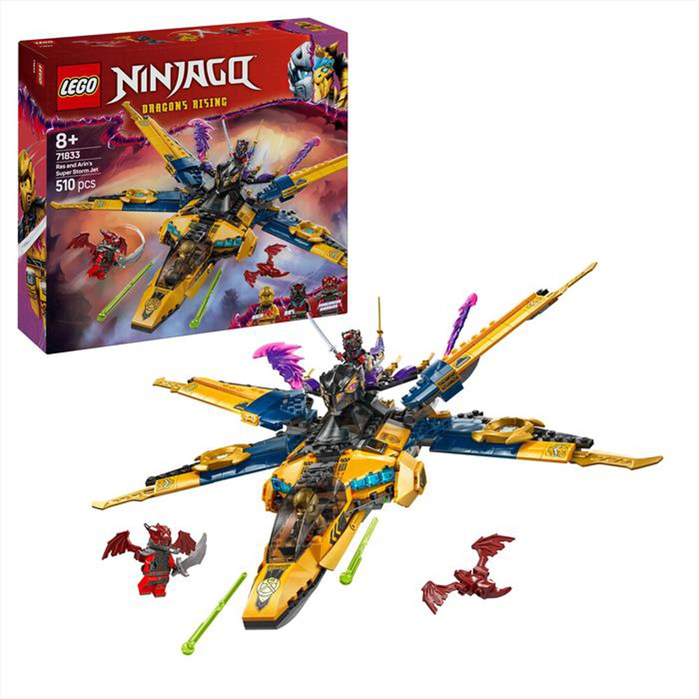 Immagine del prodotto LEGO - NINJAGO Jet Super Storm di Ras e Arin 71833