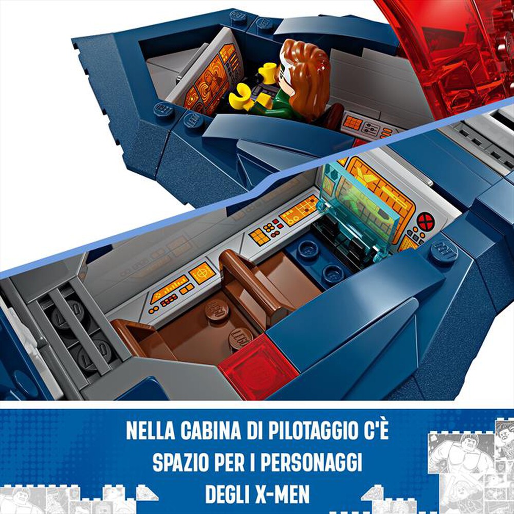 Immagine del prodotto LEGO - SUPER HEROES MARVEL X-Jet di X-Men 76281