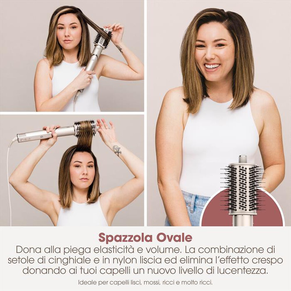 Immagine del prodotto SHARK - STYLER E ASCIUGACAPELLI FLEXSTYLE SET 3-IN-1-Champagne