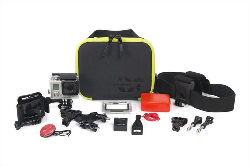 "TUCANO - Armadillo - Custodia Rigida Universale per GoPro-Antracite"