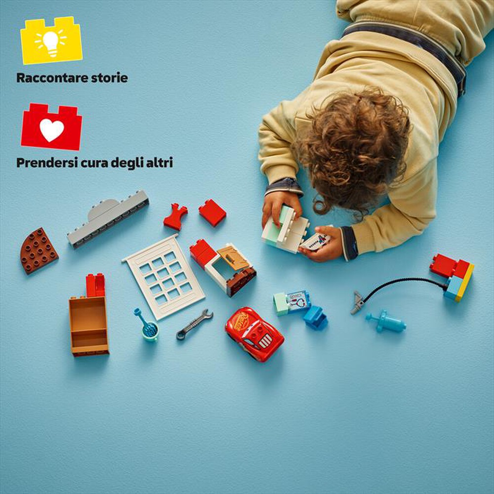 Immagine del prodotto LEGO - DUPLO Visita di McQueen all&rsquo;officina di Doc 10456