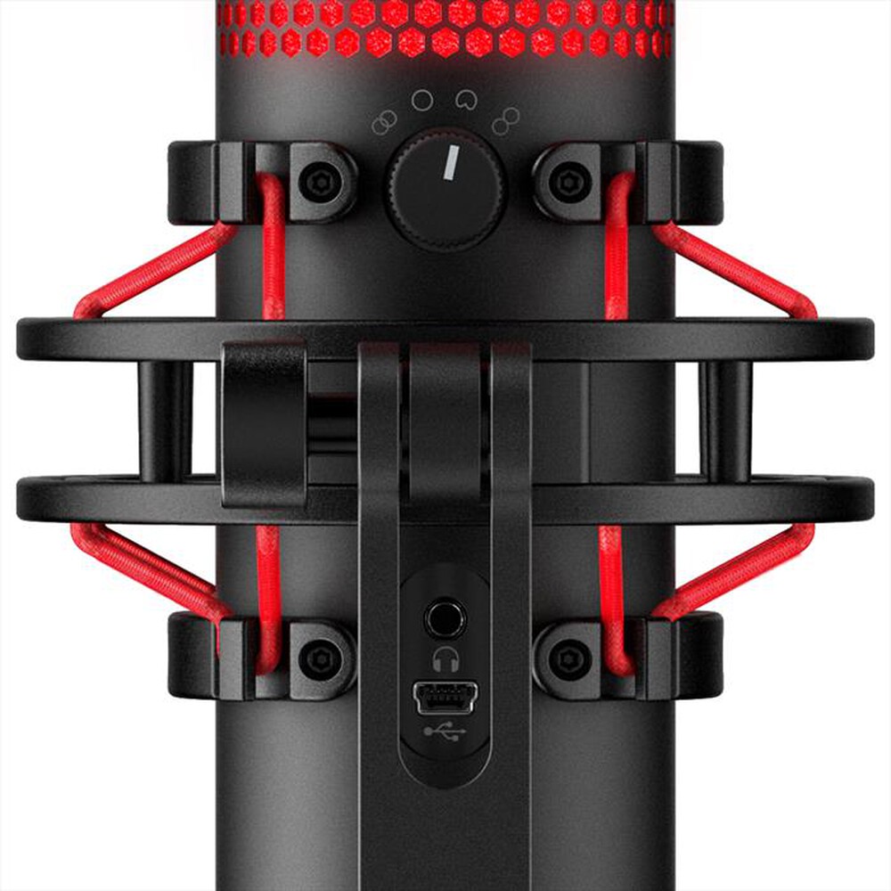 "HYPERX - Microfono QUADCAST-Red"