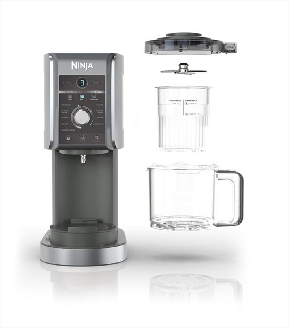 "NINJA - GELATIERA CREAMI DELUXE NC501EU-Argento"