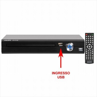 MAJESTIC - DVX-475 USB-nero