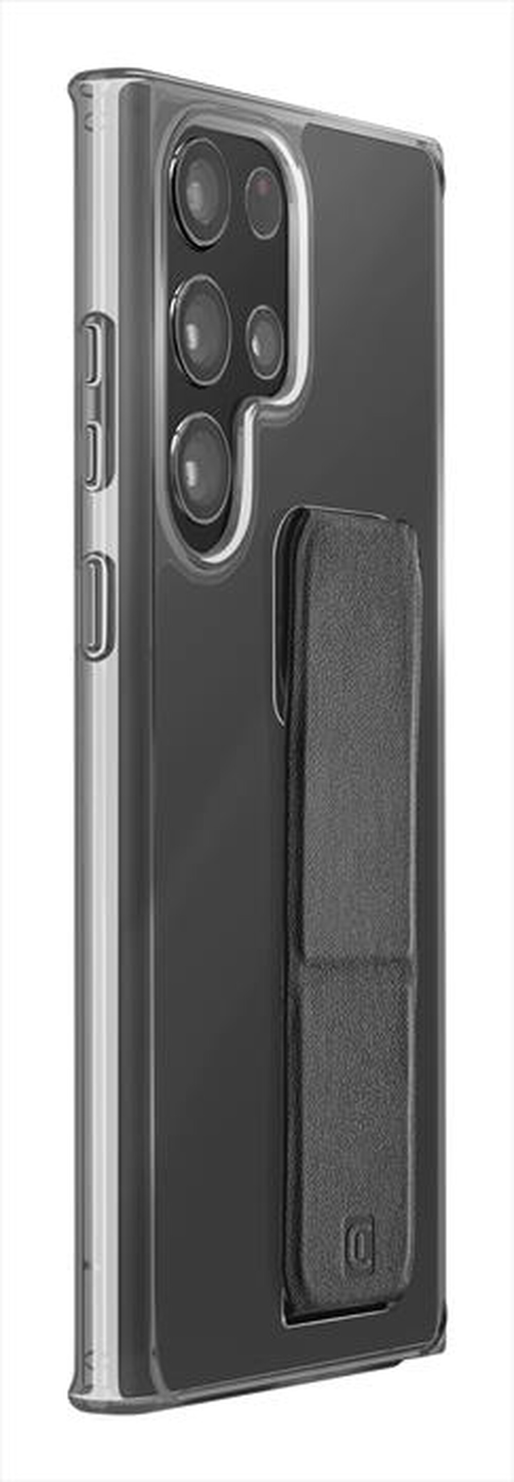 "CELLULARLINE - Custodia Back STANDCASEGALS23UK Galaxy S23 Ultra-Nero"