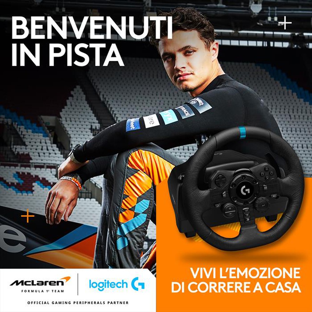 Immagine del prodotto LOGITECH - Volante da corsa e pedali G923 SE (PS5/PS4)-Nero