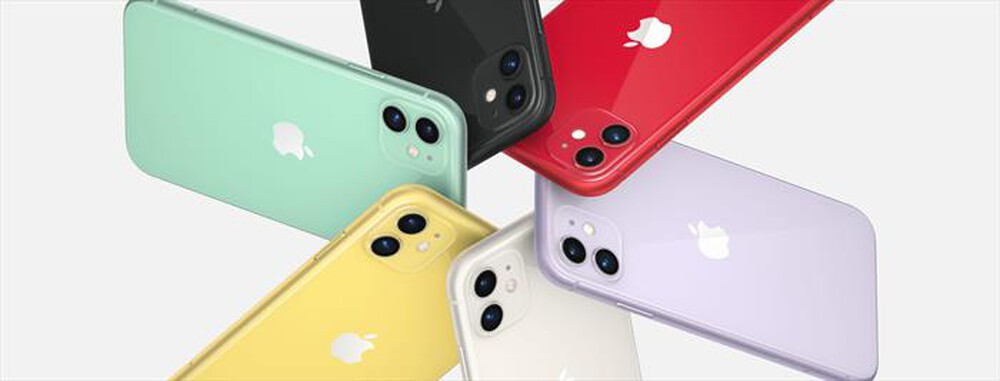 "APPLE - iPhone 11 128GB (Senza accessori)-Giallo"