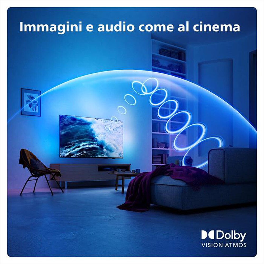 Immagine del prodotto PHILIPS - Smart TV MINI LED UHD 4K 55" 55PML9019/12-Black