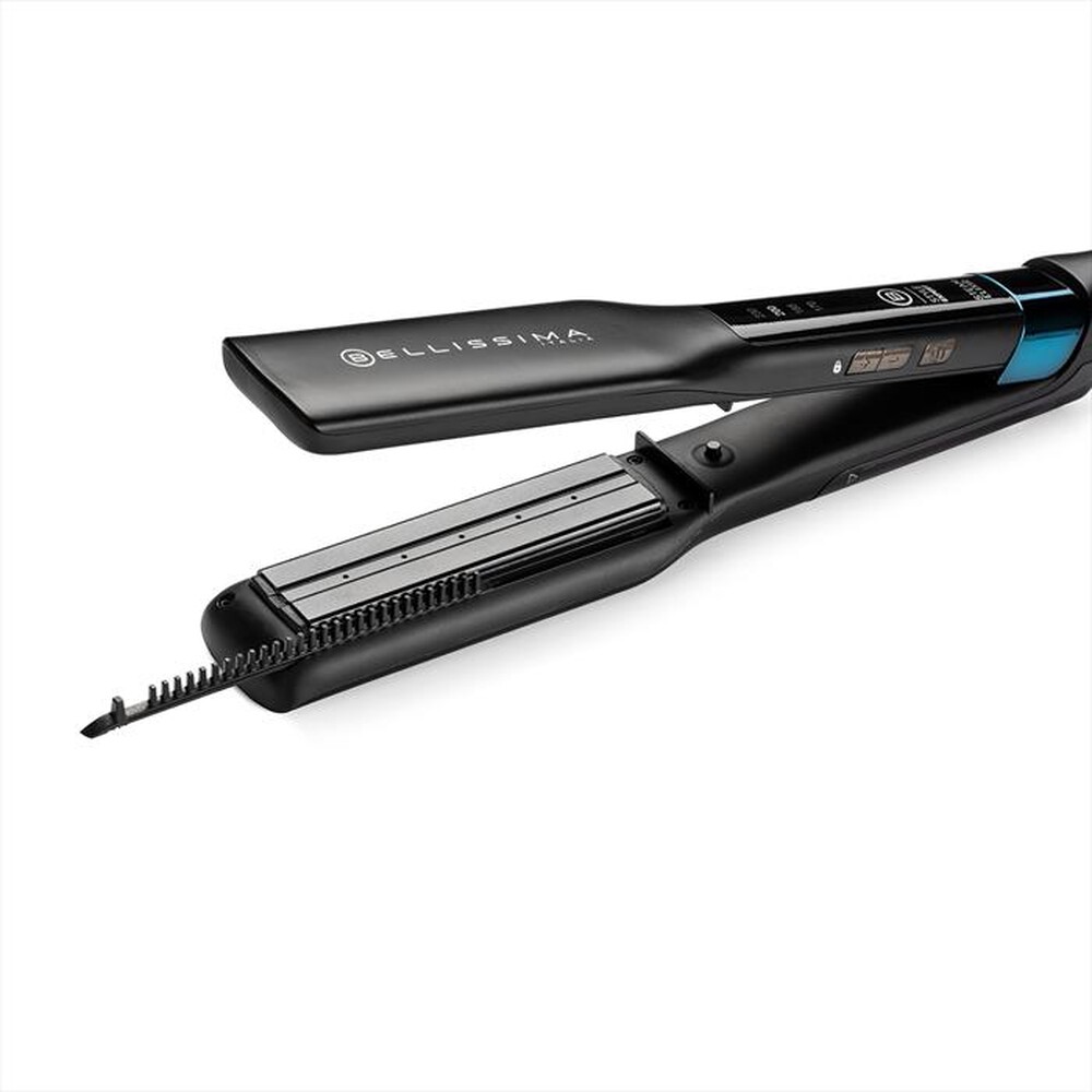 "BELLISSIMA IMETEC - Piastra a vapore STYLE EXPERT STEAM ELIXIR-Black e Ottanium"
