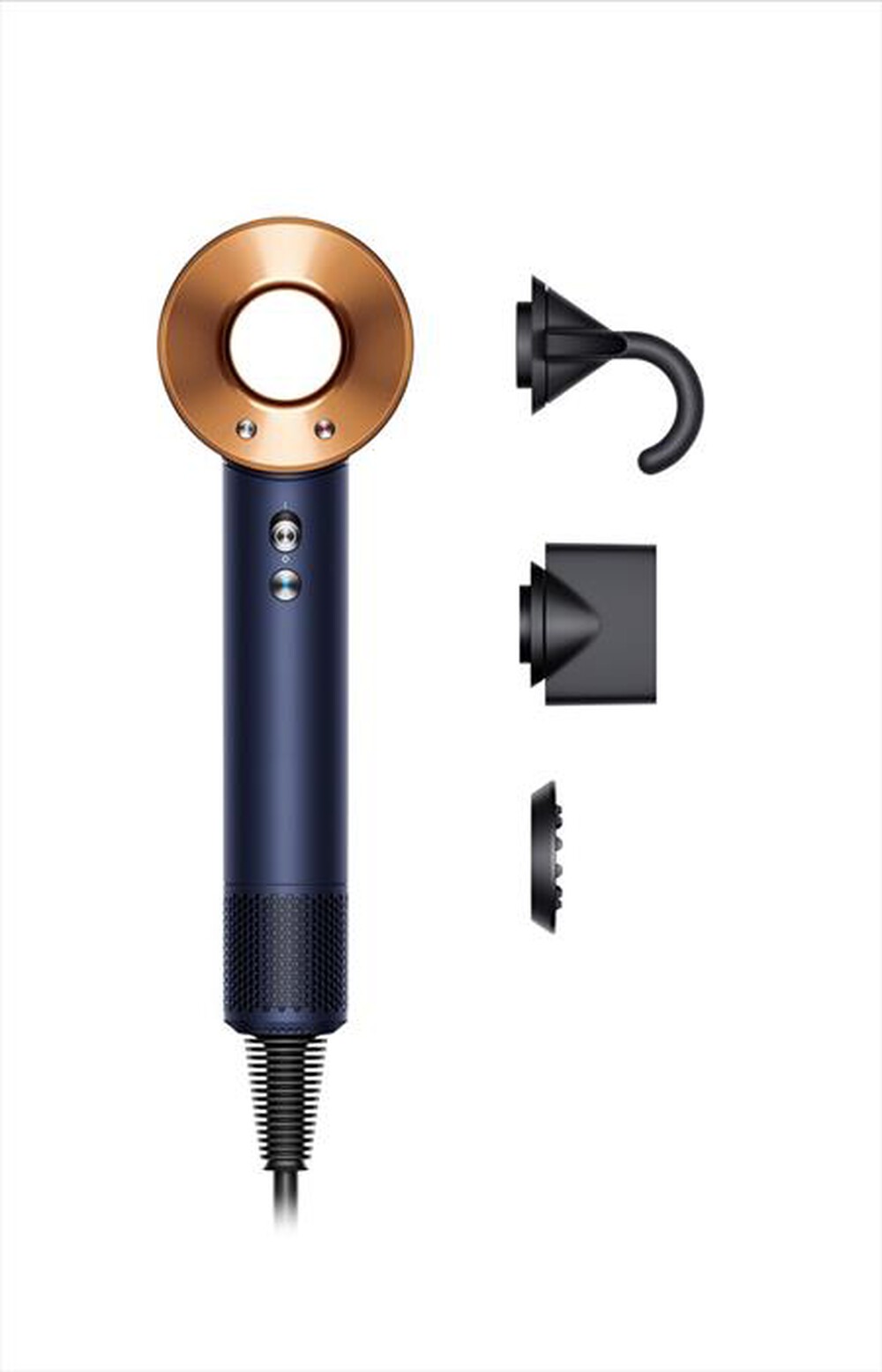 DYSON - Asciugacapelli Supersonic Lisci/Ondulati-Blue di Prussia/Rame