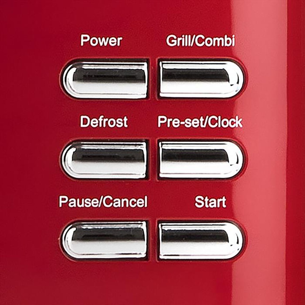 "G3FERRARI - FORNO MICROONDE G10155-Rosso"