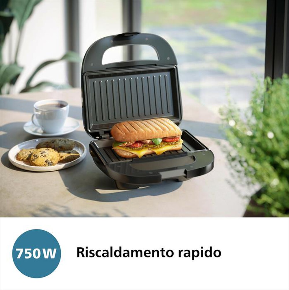 Immagine del prodotto PHILIPS - Grill SERIES 5000 HD2350/80-Nero/argento