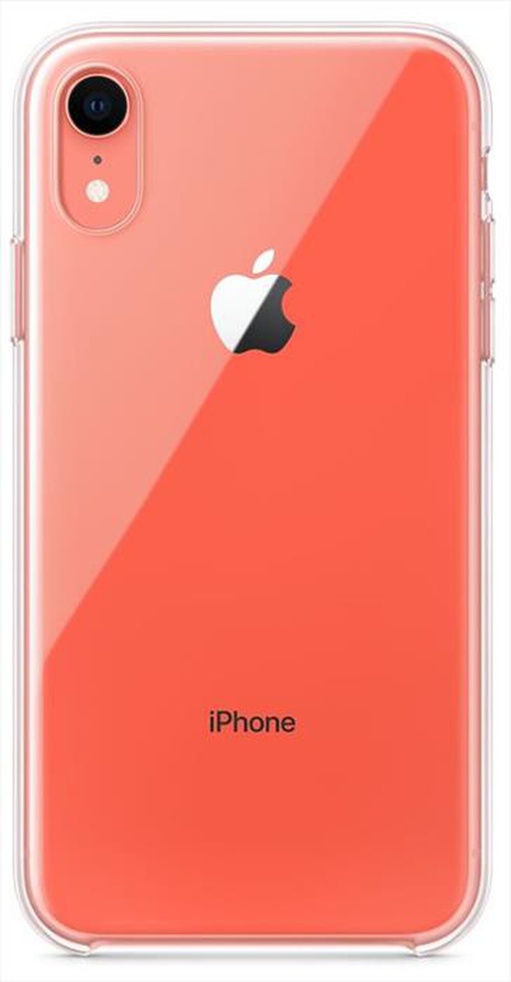 "APPLE - Custodia trasparente per iPhone XR-Trasparente"