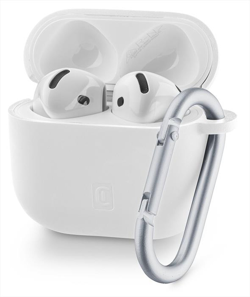 "CELLULARLINE - Custodia BOUNCE - AIRPODS 4/4 ANC-White"